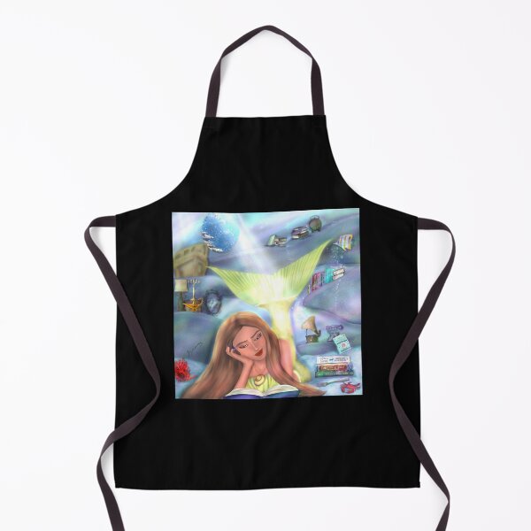 Item preview, Mermaid reading designed and sold by phebebuettner.