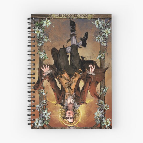 Item preview, RevWar Tarot - Nathan Hale - The Hanged Man designed and sold by ZowieTallmadge.