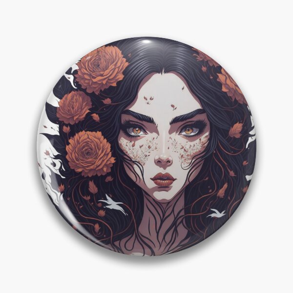 Item preview, Beautiful woman flower splash. designed and sold by Amorndetch.
