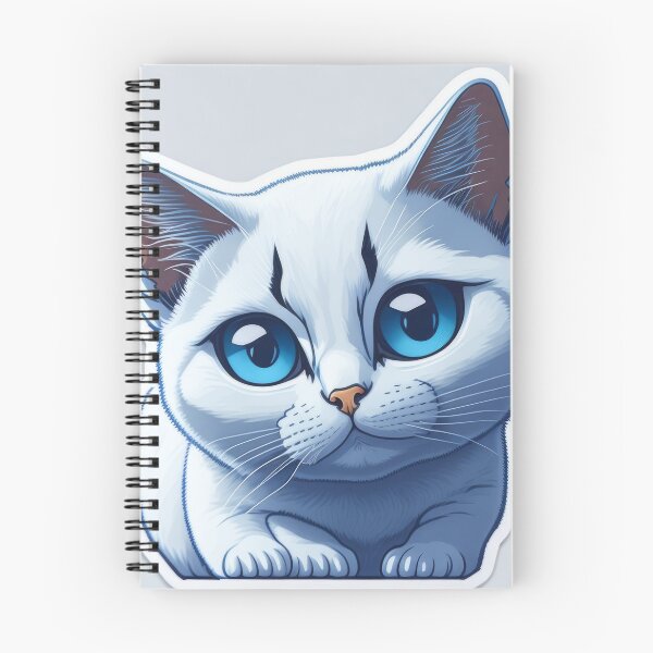 Item preview, Cute Animal Sticker - Cat Lover! Persian Kitten  designed and sold by ROBIN MACGREGOR.