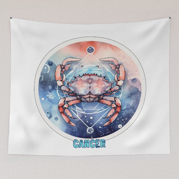 Item preview, White Zodiac - Cancer designed and sold by ChromiaTechArt.