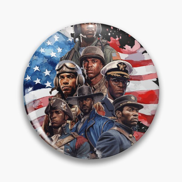 Item preview, American Black Soliders  designed and sold by UrbanChillz.
