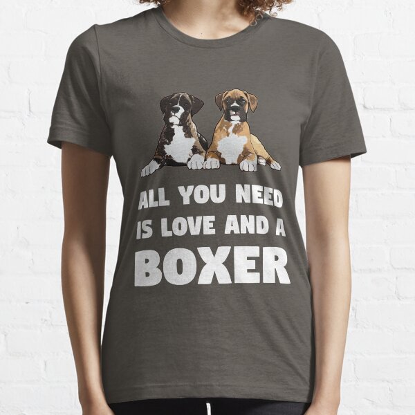 Item preview, All You Need Is Love And A Boxer designed and sold by kudostees.