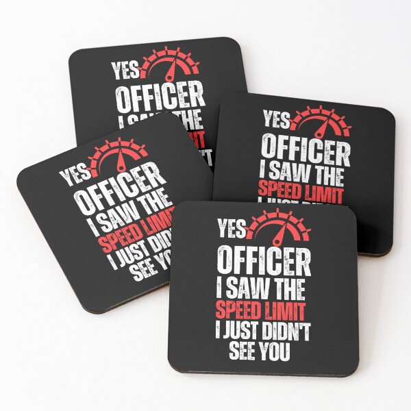 Item preview, yes officer i saw the speed limit - car enthusiast racing t-shirt Car Racing Gifts designed and sold by Norstyle.