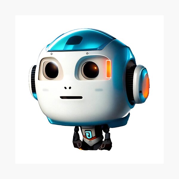 Item preview, Cute Robot 22 - Cool robot design designed and sold by SheepAttack.