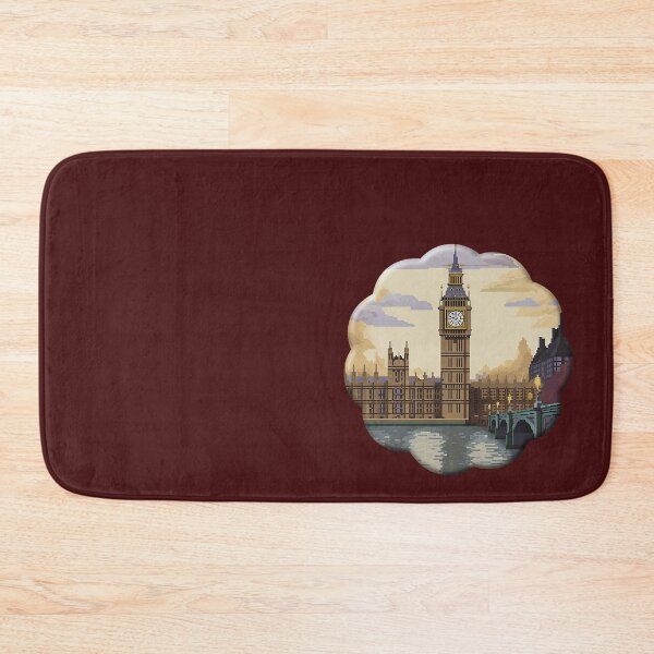 Item preview, Pixelated Timekeeper: Big Ben designed and sold by BloomingPixel.