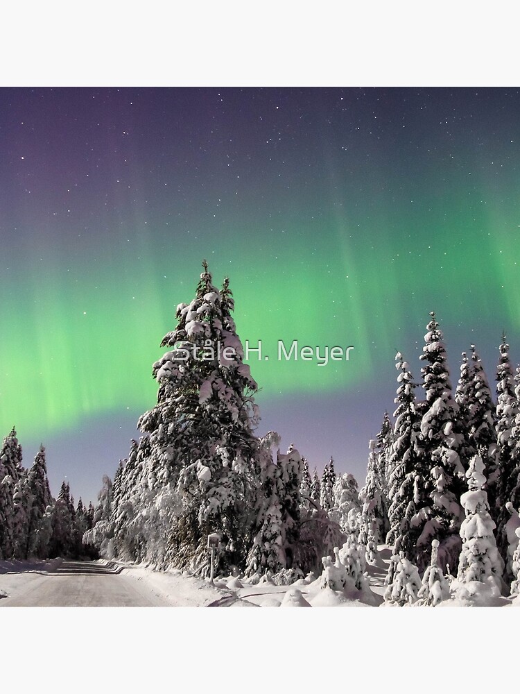 Thumbnail 2 of 2, Tote Bag, Lady Aurora designed and sold by Ståle H. Meyer.