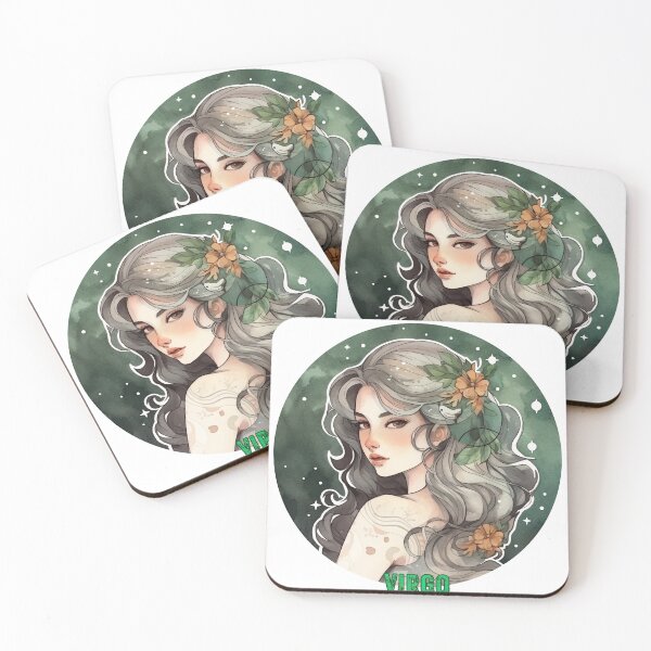 Item preview, White Zodiac - Virgo designed and sold by ChromiaTechArt.