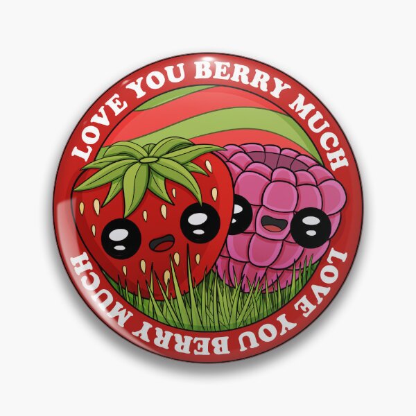 Item preview, Love you berry much wordplay designed and sold by Arne Smet.