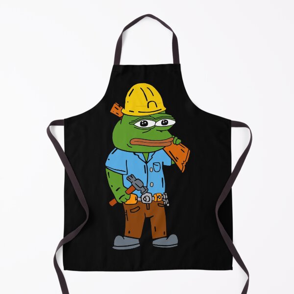 Item preview, Construction Worker Pepe Handyman designed and sold by Slav-Art.