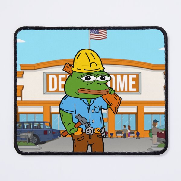 Item preview, Construction Worker Pepe Handyman designed and sold by Slav-Art.