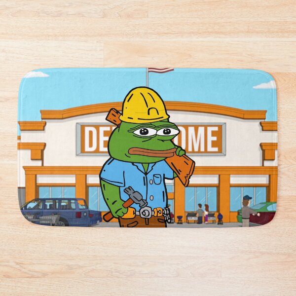 Item preview, Construction Worker Pepe Handyman designed and sold by Slav-Art.
