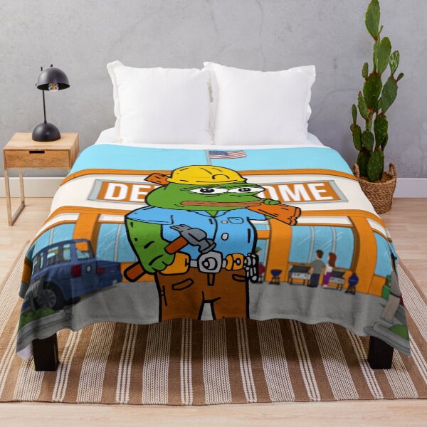 Item preview, Construction Worker Pepe Handyman designed and sold by Slav-Art.