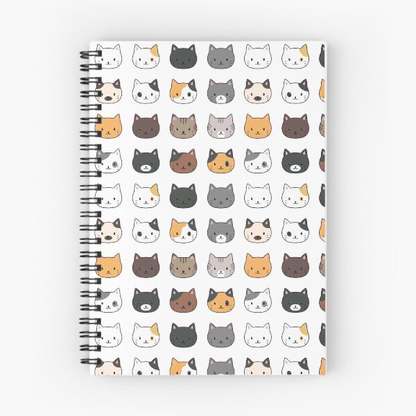 Item preview, Cute Cat Faces designed and sold by ArtsyCats.