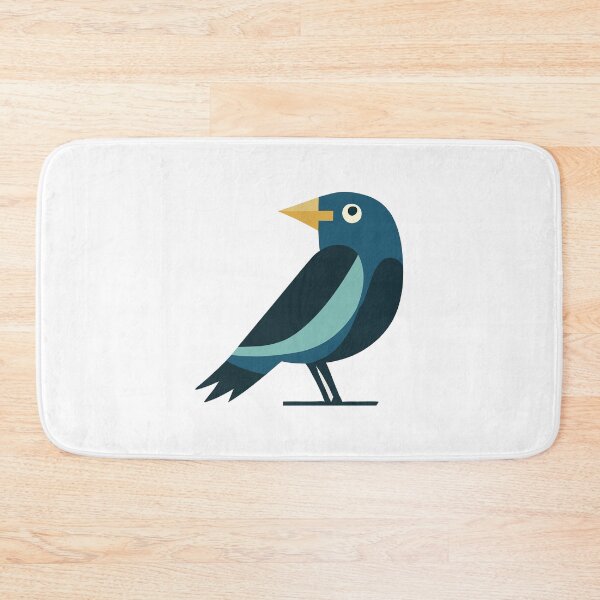 Item preview, Mid Century Modern Jackdaw designed and sold by SorryFrog.