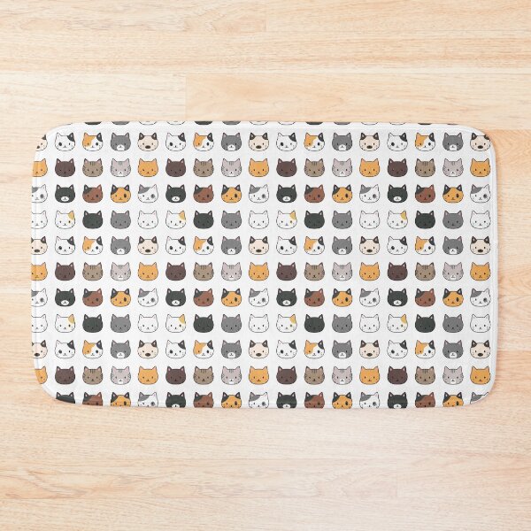 Item preview, Cute Cat Faces designed and sold by ArtsyCats.