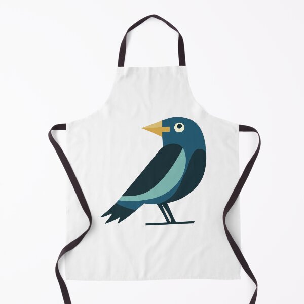 Item preview, Mid Century Modern Jackdaw designed and sold by SorryFrog.