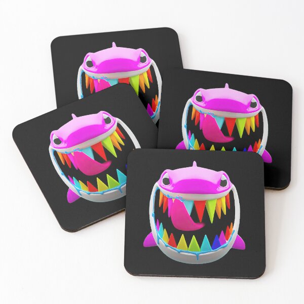 Item preview, Pink Shark drawing prints - no background designed and sold by Gothicpower.