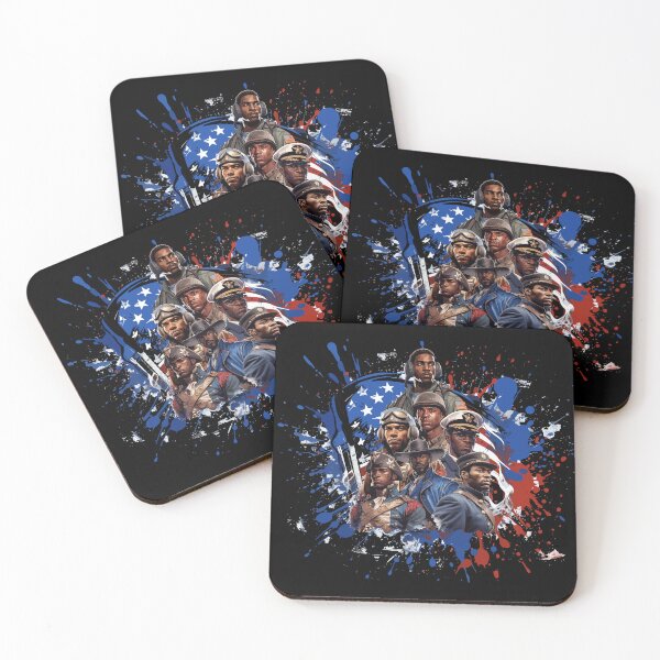 Item preview, American Black Soliders  designed and sold by UrbanChillz.