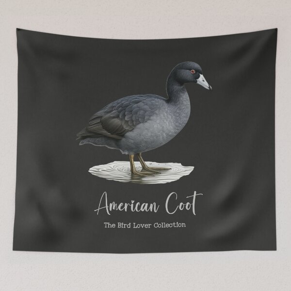 Item preview, American Coot - The Bird Lover Collection designed and sold by GoodOldVintage.