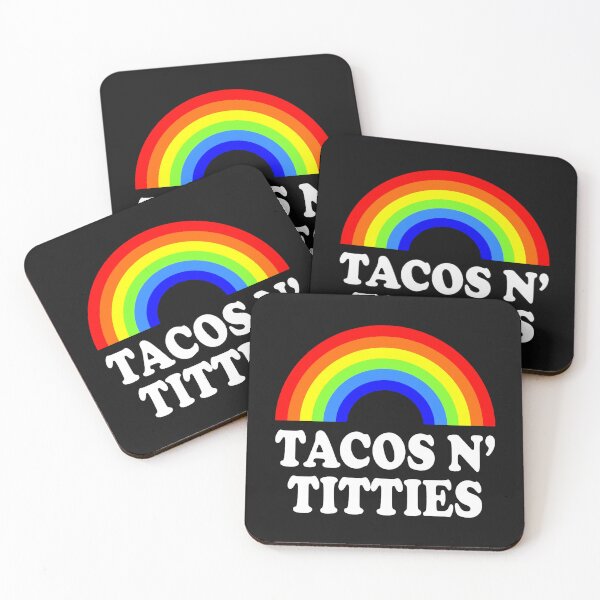 Aperçu de l'œuvre Tacos N' Titties LGBTQ créée et vendue par Yulcab.