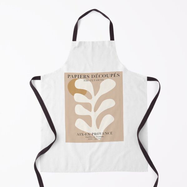 Item preview, After Matisse Papiers Découpés Brown Beige Brown designed and sold by ahumbleconcept.