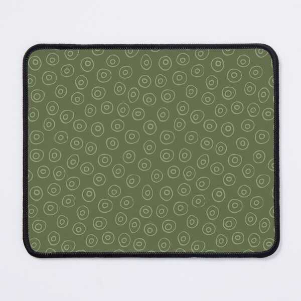 Item preview, hand drawn organic circles in muted leaf green designed and sold by FrancesPoff.