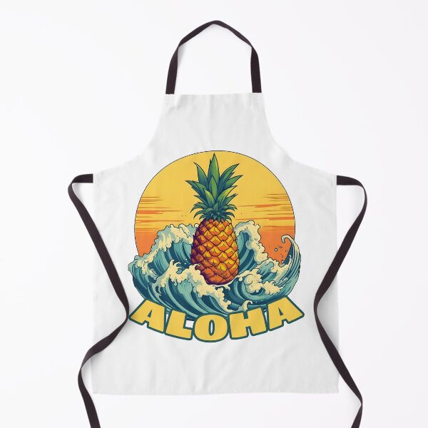 Item preview, Aloha Pineapple Splash: Tropical Vibes Design designed and sold by Nange and Gabe.