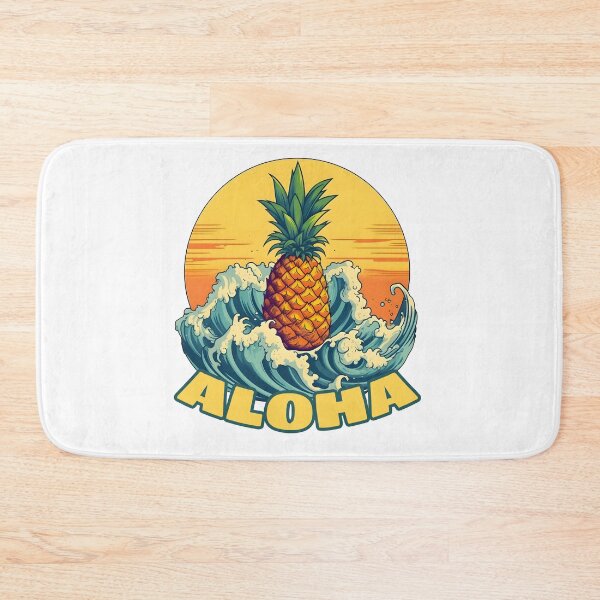 Item preview, Aloha Pineapple Splash: Tropical Vibes Design designed and sold by Nange and Gabe.