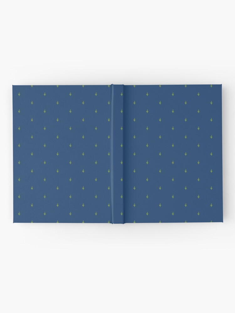 Alternate view of Succ It - Cute But Rude Cactus - Dark Blue - Tiled Hardcover Journal