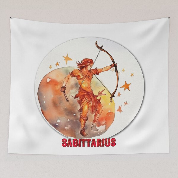 Item preview, White Zodiac - Sagittarius designed and sold by ChromiaTechArt.