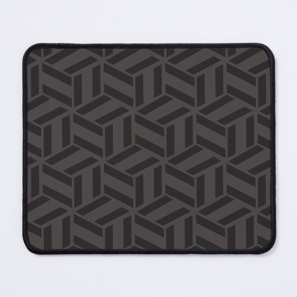 Item preview, Black and Grey Striped Cube Design designed and sold by cgroenewald.