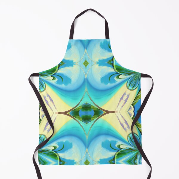 Item preview, Stunning relaxing geometric painting featuring an exotic summer vacation: Blue sky Beach Sun Coconut Sand - Inspiring gift idea to escape to paradise! designed and sold by Ralek.