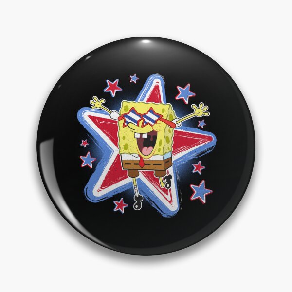 Item preview, SpongeBob SquarePants 4th Of July SpongeBob Stars designed and sold by nikolasdye.
