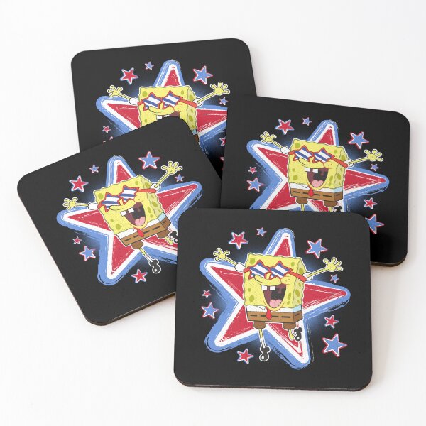 Item preview, SpongeBob SquarePants 4th Of July SpongeBob Stars designed and sold by nikolasdye.
