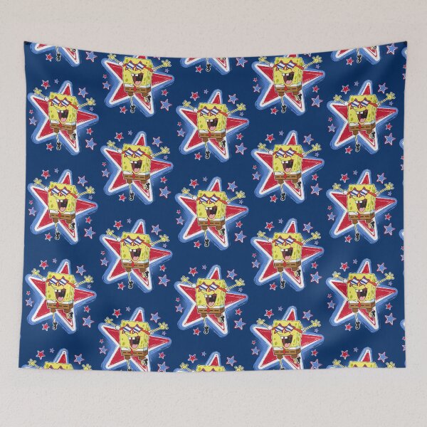 Item preview, SpongeBob SquarePants 4th Of July SpongeBob Stars designed and sold by nikolasdye.