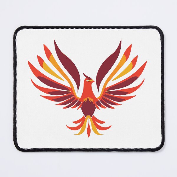 Item preview, Mid Century Modern Phoenix - Legendary Animals - BOHO designed and sold by SorryFrog.