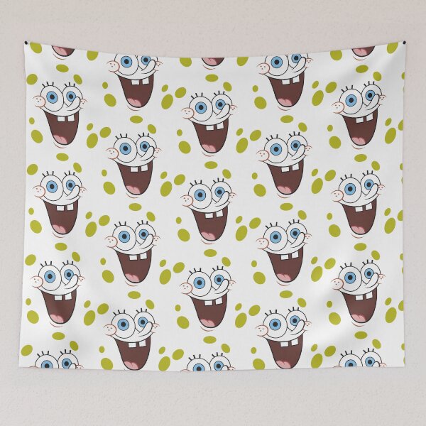 Item preview, SpongeBob SquarePants Face Portrait designed and sold by nikolasdye.