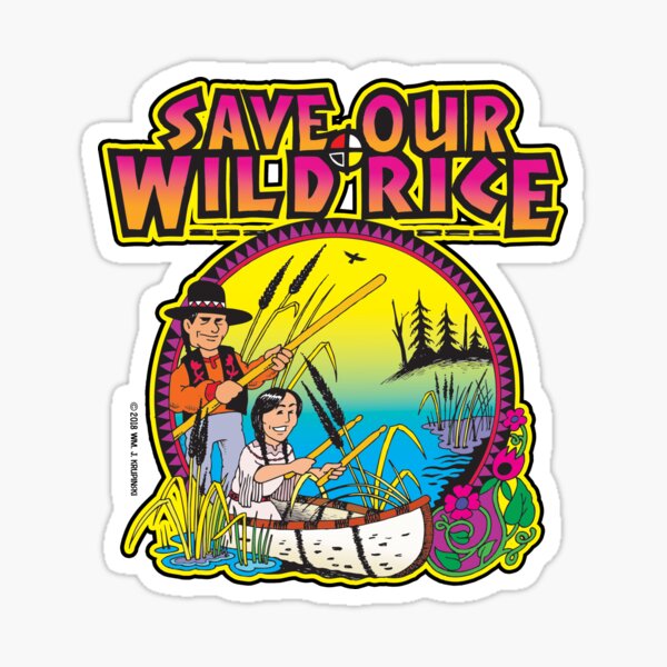 Save Our Wild Rice Sticker