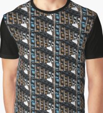 The Old and the New - London Big Ben Reflected in a Modern Building Graphic T-Shirt