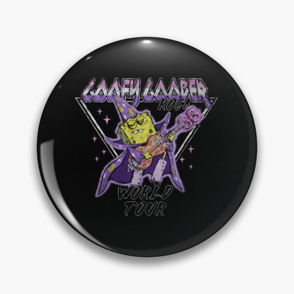 Item preview, SpongeBob SquarePants Goofy Goober Rock World Tour designed and sold by nikolasdye.