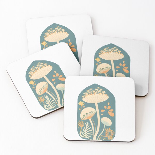 Item preview, Magic Mushroom Floral designed and sold by PODUNUSUAL.