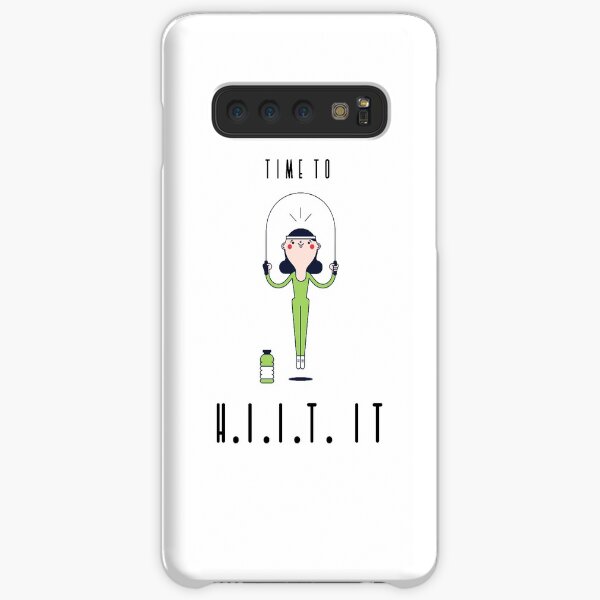 Fitness lovers novelty funny gym shirts for women Samsung Galaxy Snap Case