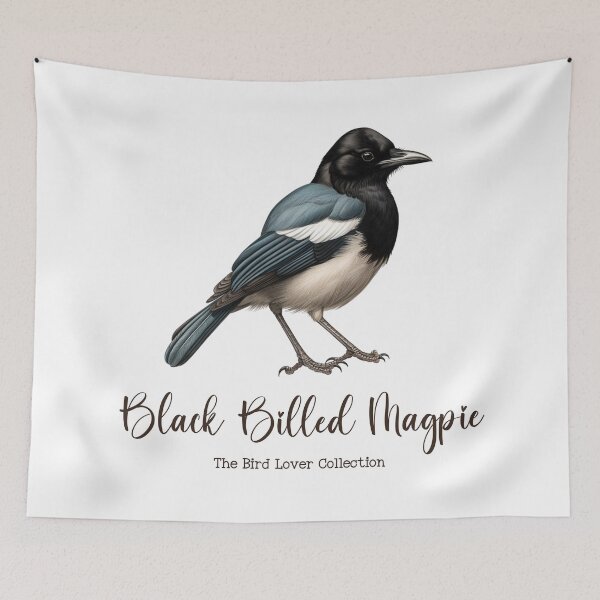 Item preview, Black-Billed Magpie - The Bird Lover Collection designed and sold by GoodOldVintage.