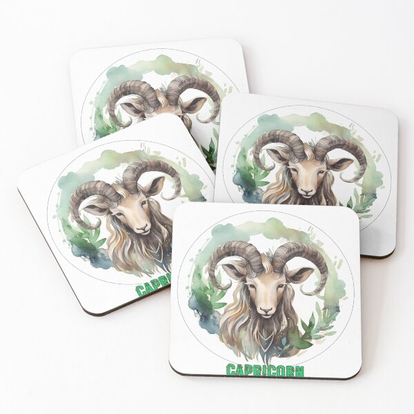 Item preview, White Zodiac - Capricorn designed and sold by ChromiaTechArt.
