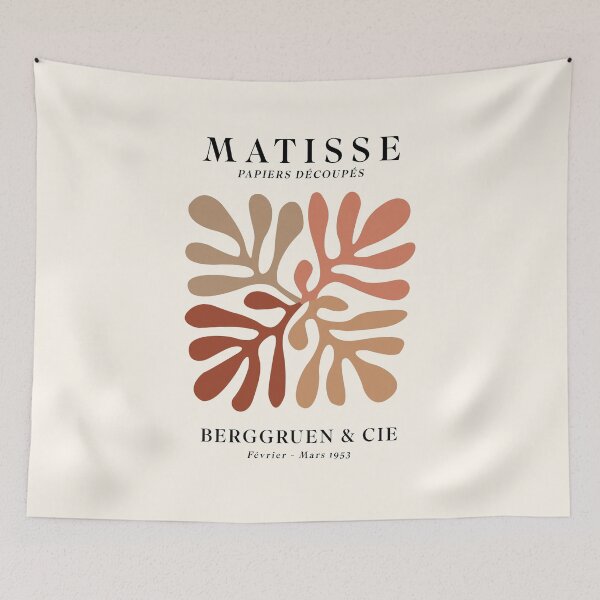 Item preview, Matisse Papiers Découpés Shades Of Brown designed and sold by ahumbleconcept.