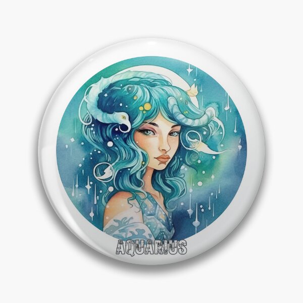 Item preview, White Zodiac - Aquarius designed and sold by ChromiaTechArt.