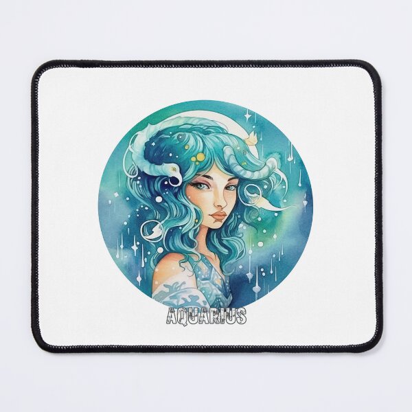 Item preview, White Zodiac - Aquarius designed and sold by ChromiaTechArt.
