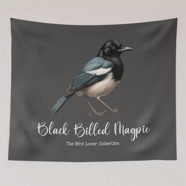 Item preview, Black-Billed Magpie - The Bird Lover Collection designed and sold by GoodOldVintage.