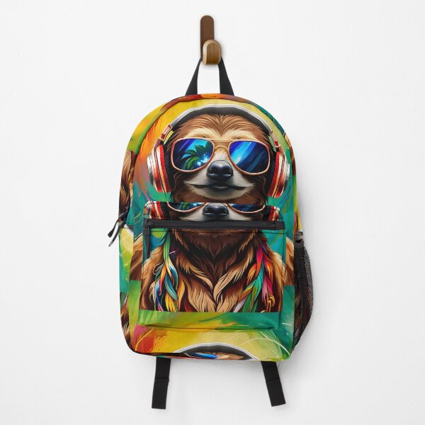 Item preview, Sloth Bouncing to the Rhythm of the Jungle! designed and sold by vanYperen.